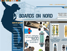 Tablet Screenshot of nordboards.com